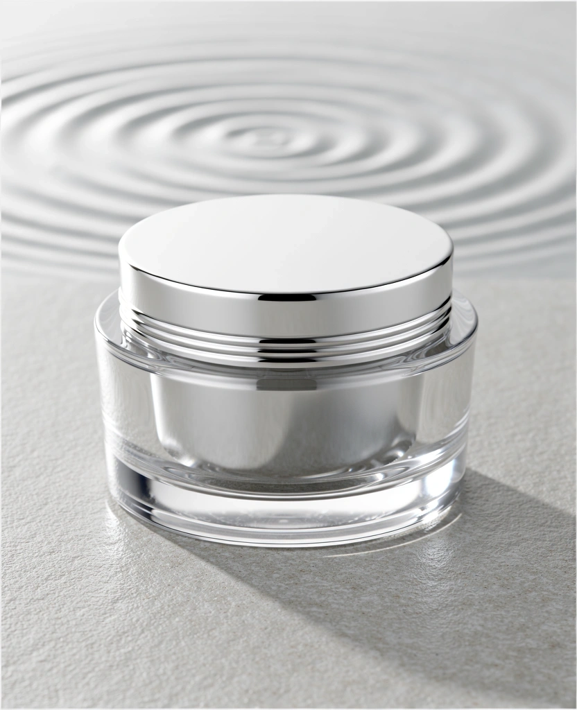 Premium anti-aging cream container